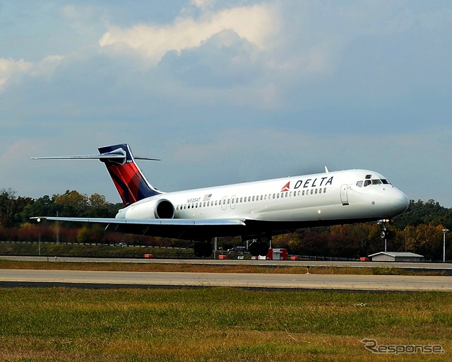 デルタ航空（B717）