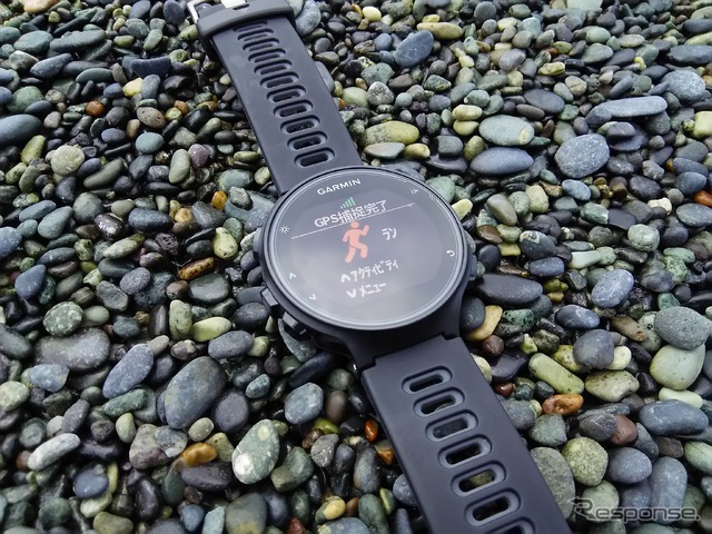 ランやバイク、屋外スイムではGPSによって移動ルートなどさまざまなデータを集積する