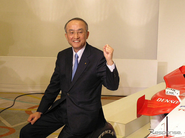 【トヨタモータースポーツ07】渡辺社長、来年は同じこと言わせないで