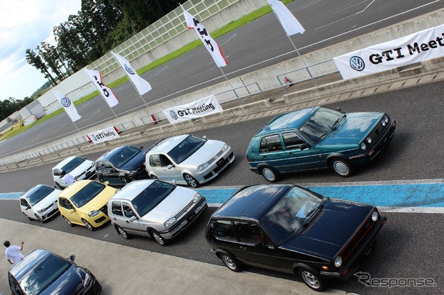 フォルクスワーゲン GTI 生誕40周年を祝う…サーキットタクシーも