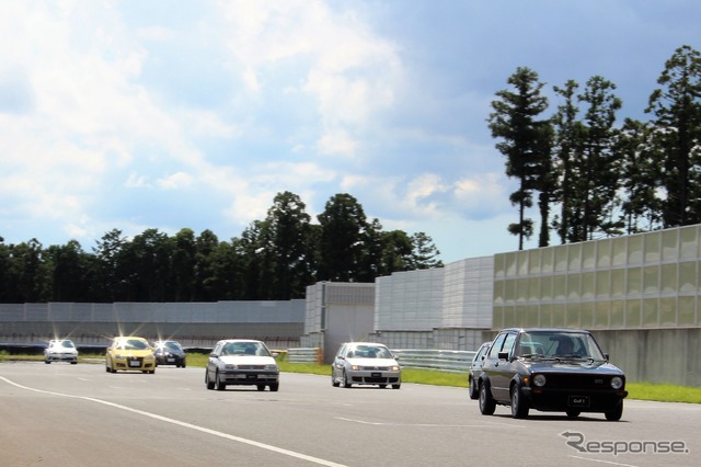 フォルクスワーゲン GTI 生誕40周年を祝う…サーキットタクシーも