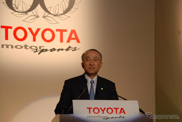 【トヨタモータースポーツ07】渡辺社長、勝利までの過程も重要