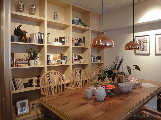 土間がある『DECOR House デザインを魅せる家』(ルピアージュ田無、9月9日メディア公開時)