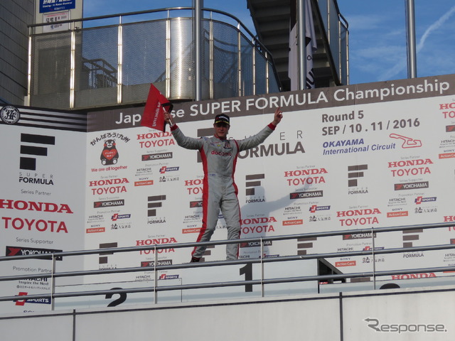 SF初優勝を飾ったストフェル・バンドーン。
