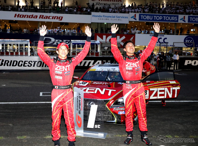 8月のSUPER GT第6戦「鈴鹿1000km」では立川&石浦が優勝。