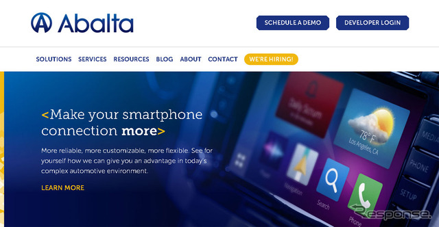 米国Abalta Technologies社(WEBサイト)