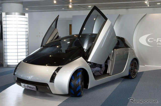 なかなか見ることができない三菱化学製の自動車　予約殺到