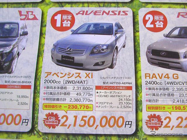 【新車値引き情報】このプライスでこの新車を購入できる!!