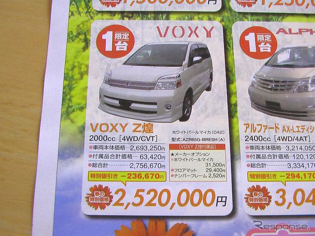 【新車値引き情報】このプライスでこの新車を購入できる!!