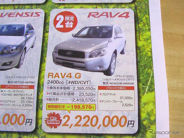 【新車値引き情報】このプライスでこの新車を購入できる!!