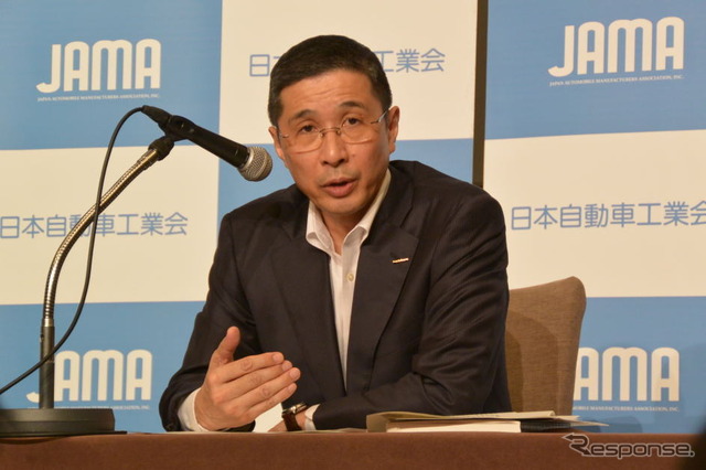 日本自動車工業会  西川廣人 会長会見