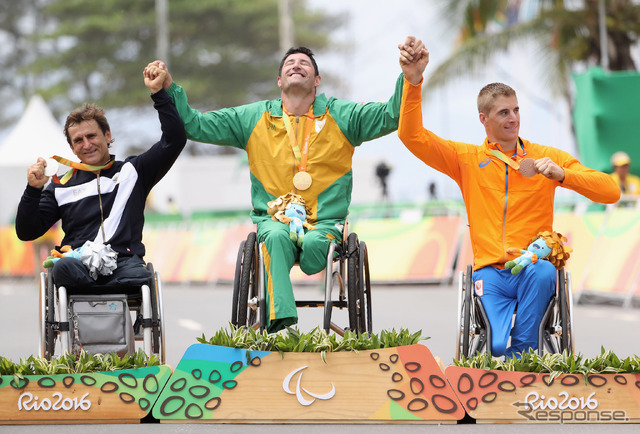 リオ・パラリンビック2016、自転車男子ロードレース「H5」カテゴリー
