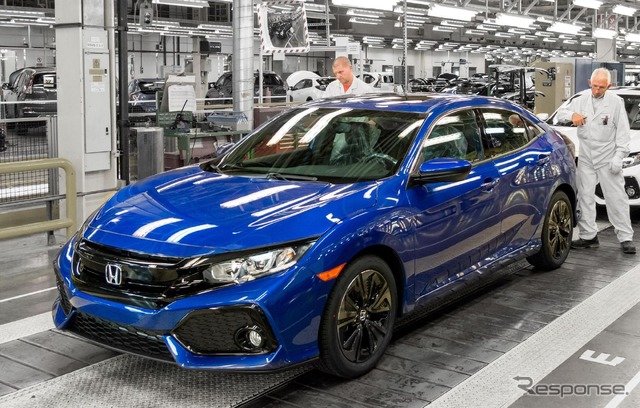 ホンダ シビック ハッチバック 新型の欧州仕様