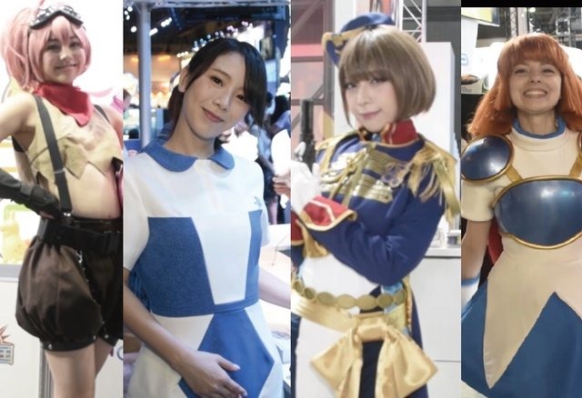 【TGS2016】ビジネスデイ コンパニオン&コスプレイヤー40人を動画で一挙お届け