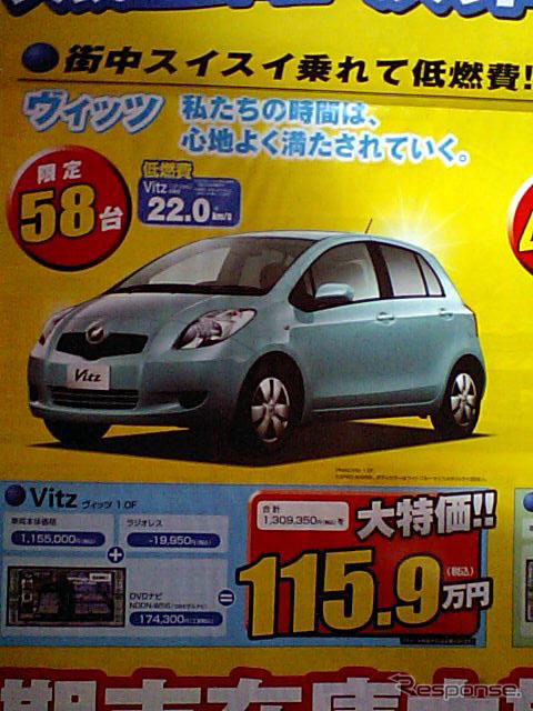 【新車値引き情報】あなたに合ったコンパクトカーはこれ、かな