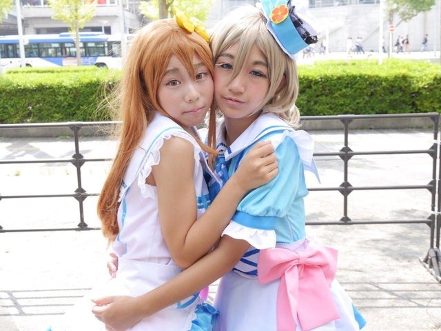 ラブライブ!サンシャイン!! 国木田花丸&渡辺曜/なちょさん(@pine_6_1) 桜葉りうさん(@Riuu_Cos)
