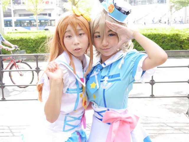 ラブライブ!サンシャイン!! 国木田花丸&渡辺曜/なちょさん(@pine_6_1) 桜葉りうさん(@Riuu_Cos)