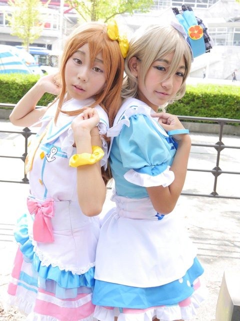 ラブライブ!サンシャイン!! 国木田花丸&渡辺曜/なちょさん(@pine_6_1) 桜葉りうさん(@Riuu_Cos)