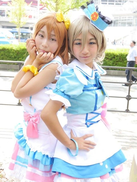 ラブライブ!サンシャイン!! 国木田花丸&渡辺曜/なちょさん(@pine_6_1) 桜葉りうさん(@Riuu_Cos)