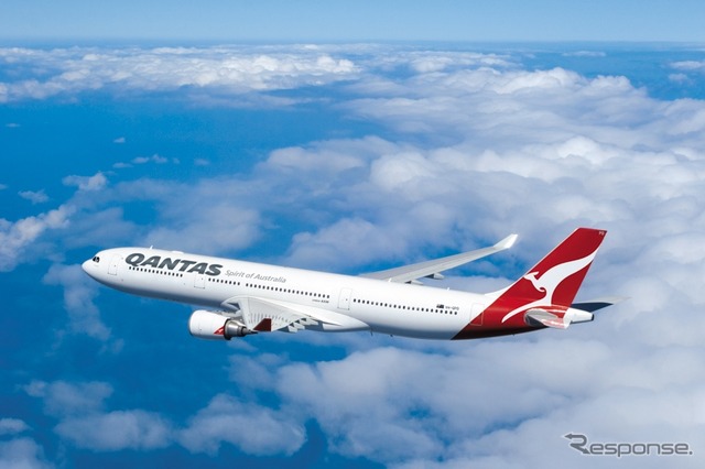 カンタスのA330