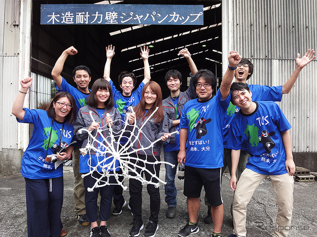 東京理科大学 高橋研究室チーム(木造耐力壁ジャパンカップ)