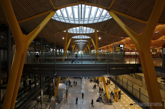 マドリード空港　(c) Getty Images