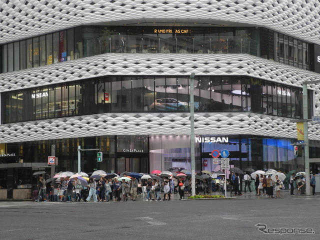 NISSAN CROSSINGの外観