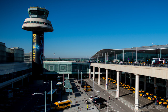 バルセロナ空港　(c) Getty Images