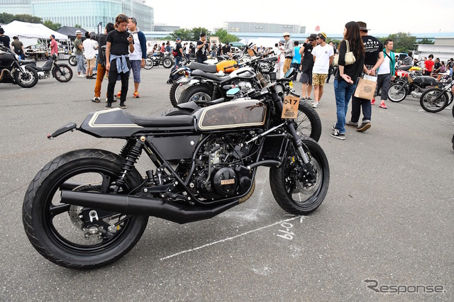 9月24日、東京お台場にて開催されたカスタムバイクイベント『Deus Bike Build Off 2016』。