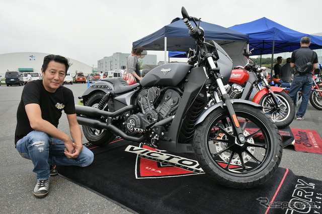 ヴィクトリーモーターサイクルズの日本限定カスタムモデル『OCTANE JP LTD(オクテイン・ジャパン・リミテッド)』。