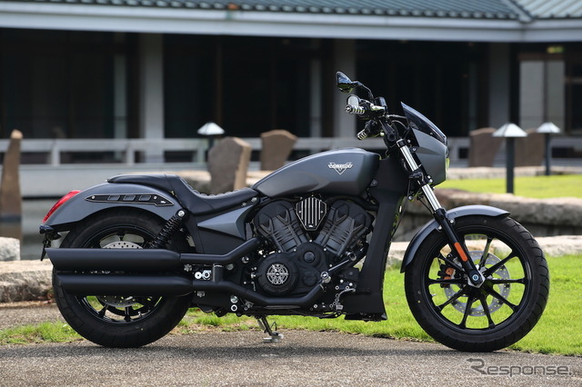 ヴィクトリーモーターサイクルズの日本限定カスタムモデル『OCTANE JP LTD(オクテイン・ジャパン・リミテッド)』。