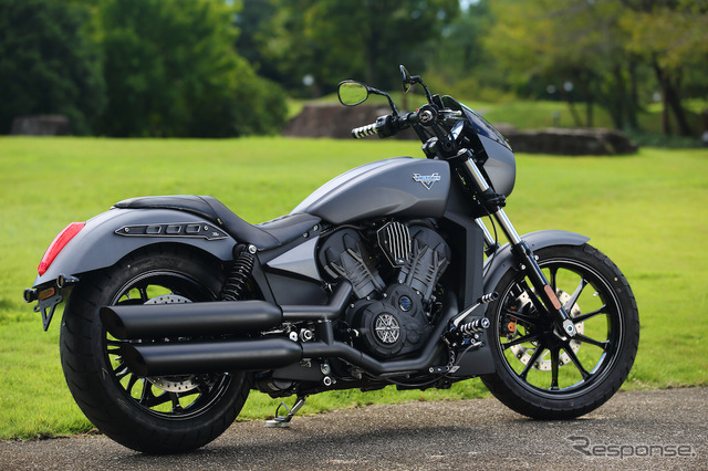 ヴィクトリーモーターサイクルズの日本限定カスタムモデル『OCTANE JP LTD(オクテイン・ジャパン・リミテッド)』。