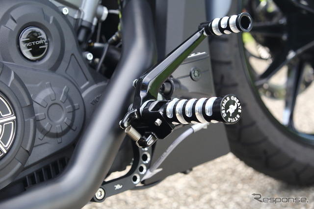 ヴィクトリーモーターサイクルズの日本限定カスタムモデル『OCTANE JP LTD(オクテイン・ジャパン・リミテッド)』。