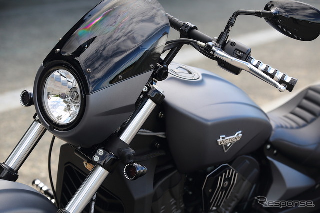 ヴィクトリーモーターサイクルズの日本限定カスタムモデル『OCTANE JP LTD(オクテイン・ジャパン・リミテッド)』。