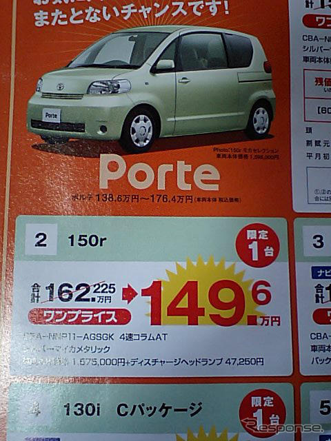 【新車値引き情報】このプライスでこの新車を購入できる!!