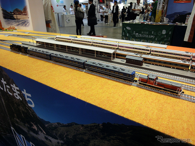 東武鉄道ブース(ツーリズムEXPOジャパン、2016年9月22~25日)