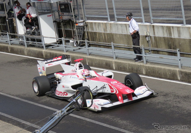 予選3位の#40 野尻智紀。