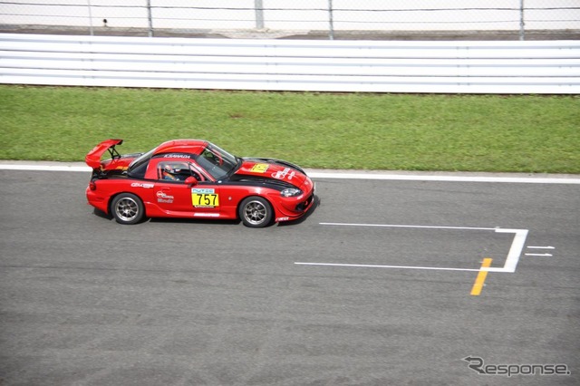 Be a driver. Experience at FUJI SPEEDWAY