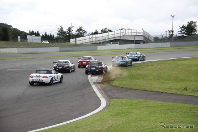 Be a driver. Experience at FUJI SPEEDWAY