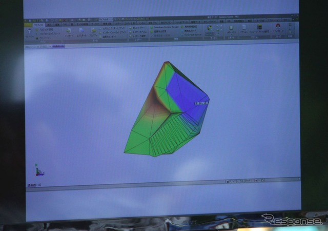 現場の3Dデータ