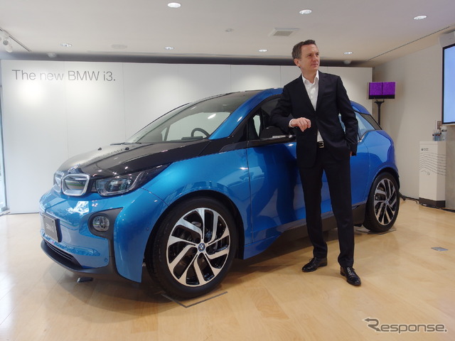 BMW、i3 改良新型を発表　〈撮影　高木啓〉