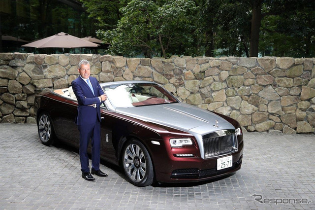 ロールス・ロイスのトルステン・ミュラー・エトヴェシュ社長とドーン