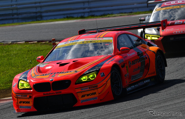 今季SUPER GT（GT300クラス）参戦中のBMW M6 GT3。