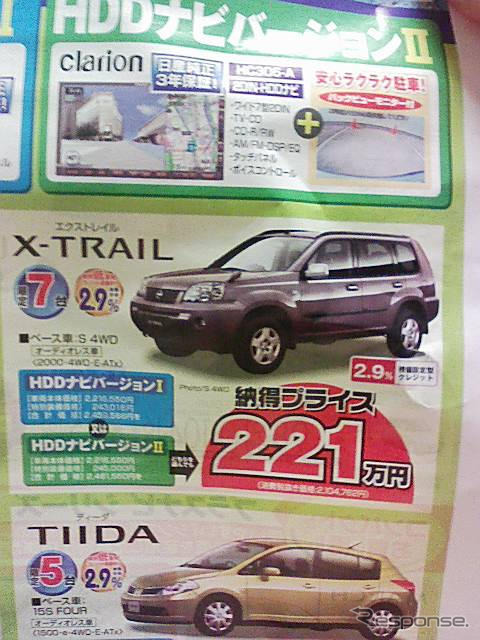売り切れ御免---このプライスでこの新車を購入できる!!