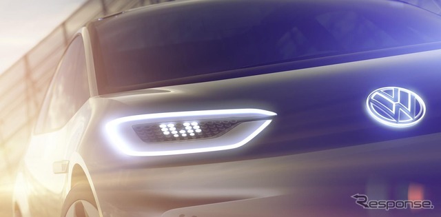 VWの新EVコンセプトの予告スケッチ