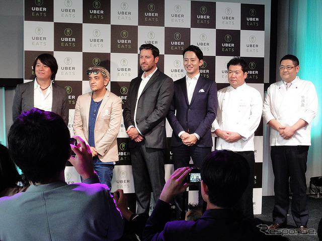 「UberEATS」東京発表会・先行体験会(東京・天王洲、9月28日)