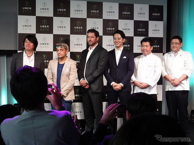 「UberEATS」東京発表会・先行体験会(東京・天王洲、9月28日)