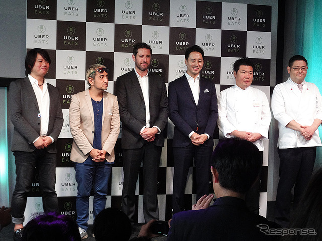 「UberEATS」東京発表会・先行体験会(東京・天王洲、9月28日)