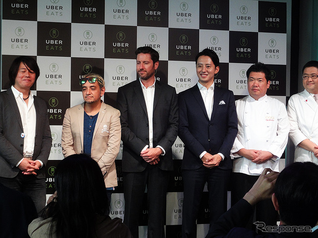「UberEATS」東京発表会・先行体験会(東京・天王洲、9月28日)