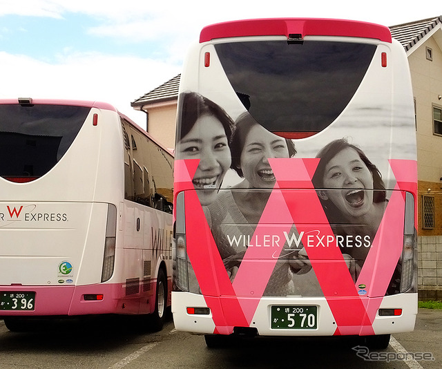 10月7日から関東～関西路線で走り出す WILLER EXPRESS JAPAN の新3列シート車両「Luxia」